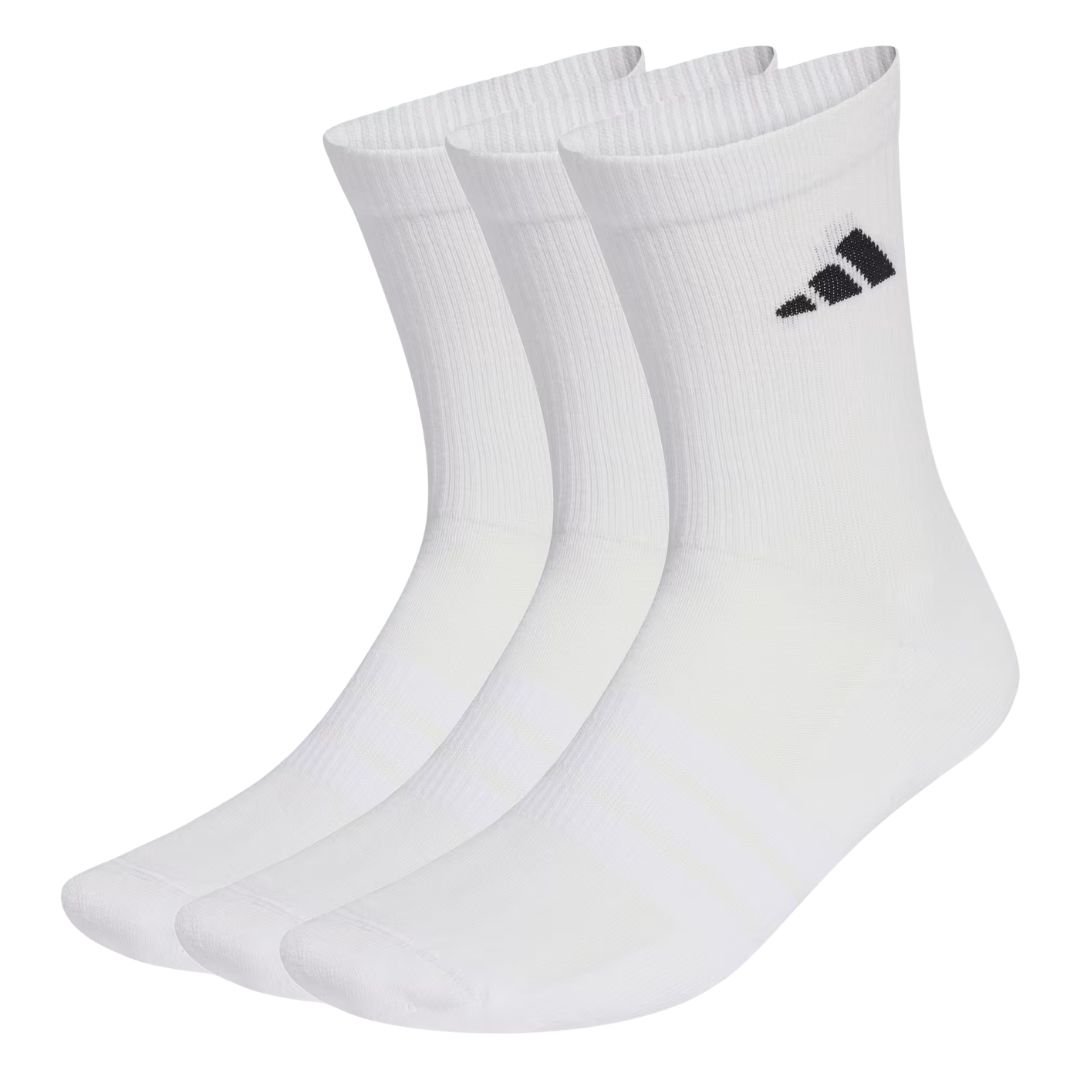 Adidas Essential Crew Socks 3-Pack White